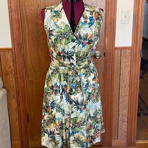 mlle gabrielle Size XL Jungle Print Dress